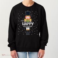 Happy Nutcracker Family Matching Funny Pajama Women's Sweatshirt thumb 0
