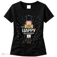 Happy Nutcracker Family Matching Funny Pajama Women's T-Shirt thumb 0
