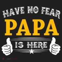 Have No Fear Papa Is Here Hat thumb 2