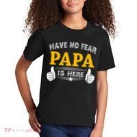 Have No Fear Papa Is Here Kids T-Shirt thumb 2