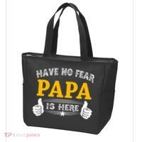 Have No Fear Papa Is Here Tote Bag thumb 3