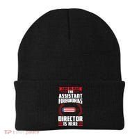 Have No Fear The Assistant Fireworks Director Firework Usa Funny Gift Beanie thumb 0