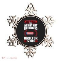 Have No Fear The Assistant Fireworks Director Firework Usa Funny Gift Ornament thumb 0