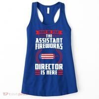 Have No Fear The Assistant Fireworks Director Firework Usa Funny Gift Women's Tank Top thumb 0
