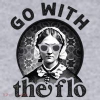 History Nurse Florence Nightingale Go With The Flo Women's Sweatshirt thumb 2