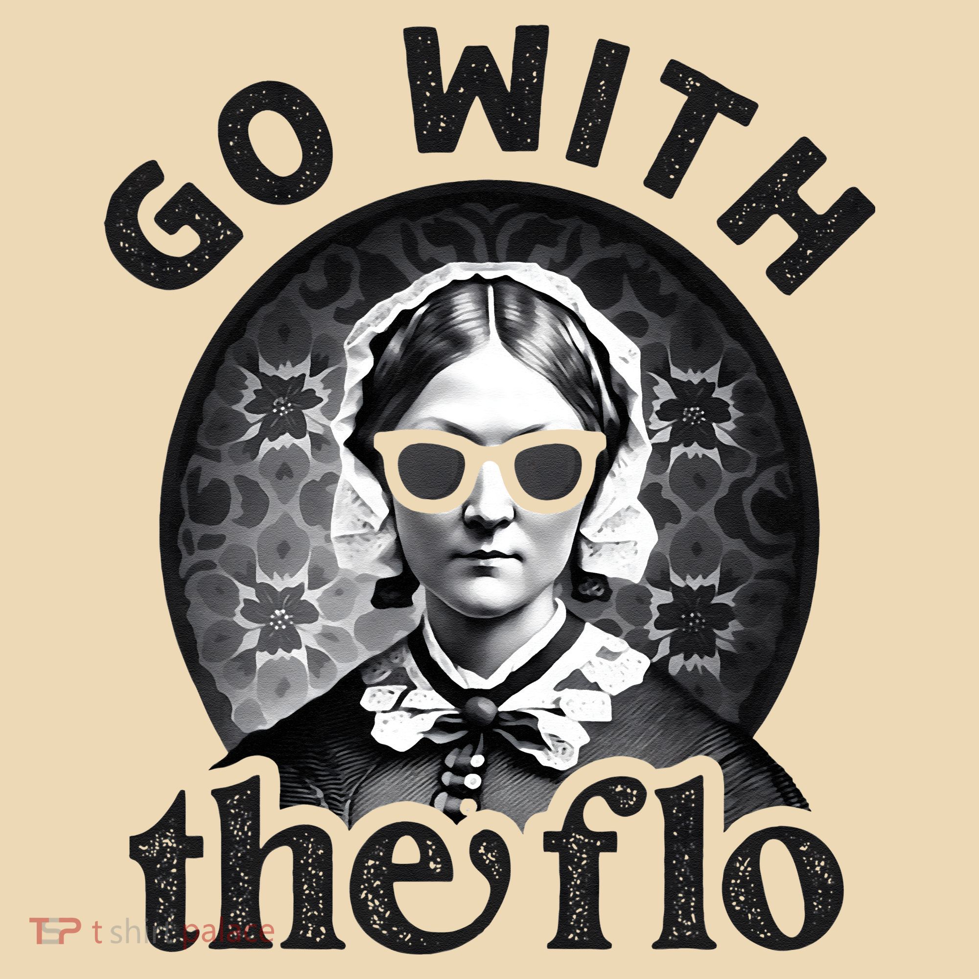 History Nurse Florence Nightingale Go With The Flo Tote Bag