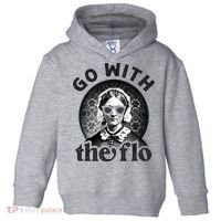 History Nurse Florence Nightingale Go With The Flo Toddler Hoodie thumb 0