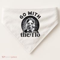 History Nurse Florence Nightingale Go With The Flo USA-Made Doggie Bandana thumb 0