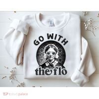 History Nurse Florence Nightingale Go With The Flo Sweatshirt thumb 2