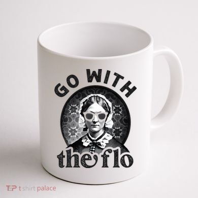 History Nurse Florence Nightingale Go With The Flo Coffee Mug back