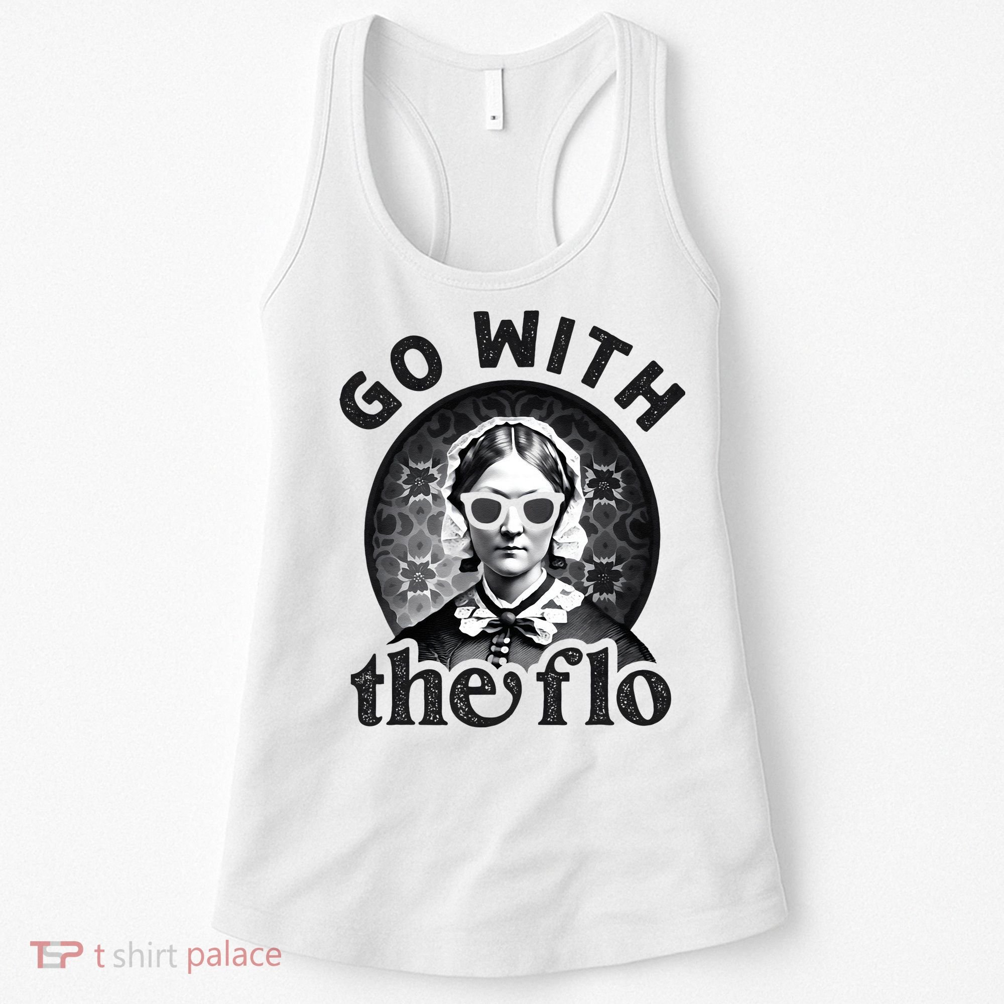 History Nurse Florence Nightingale Go With The Flo Women's Tank Top