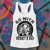 History Nurse Florence Nightingale Go With The Flo Women's Tank Top thumb 3