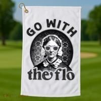 History Nurse Florence Nightingale Go With The Flo Golf Towel thumb 1