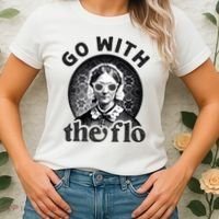 History Nurse Florence Nightingale Go With The Flo Women's T-Shirt thumb 2