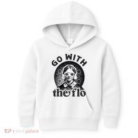 History Nurse Florence Nightingale Go With The Flo Kids Hoodie thumb 0