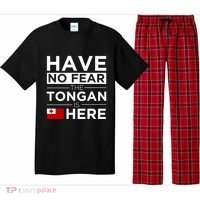 Have No Fear The Tongan Is Here Pride Gift Proud Tonga Gift Pajama Set thumb 0