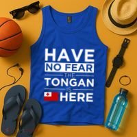 Have No Fear The Tongan Is Here Pride Gift Proud Tonga Gift Tank Top thumb 4