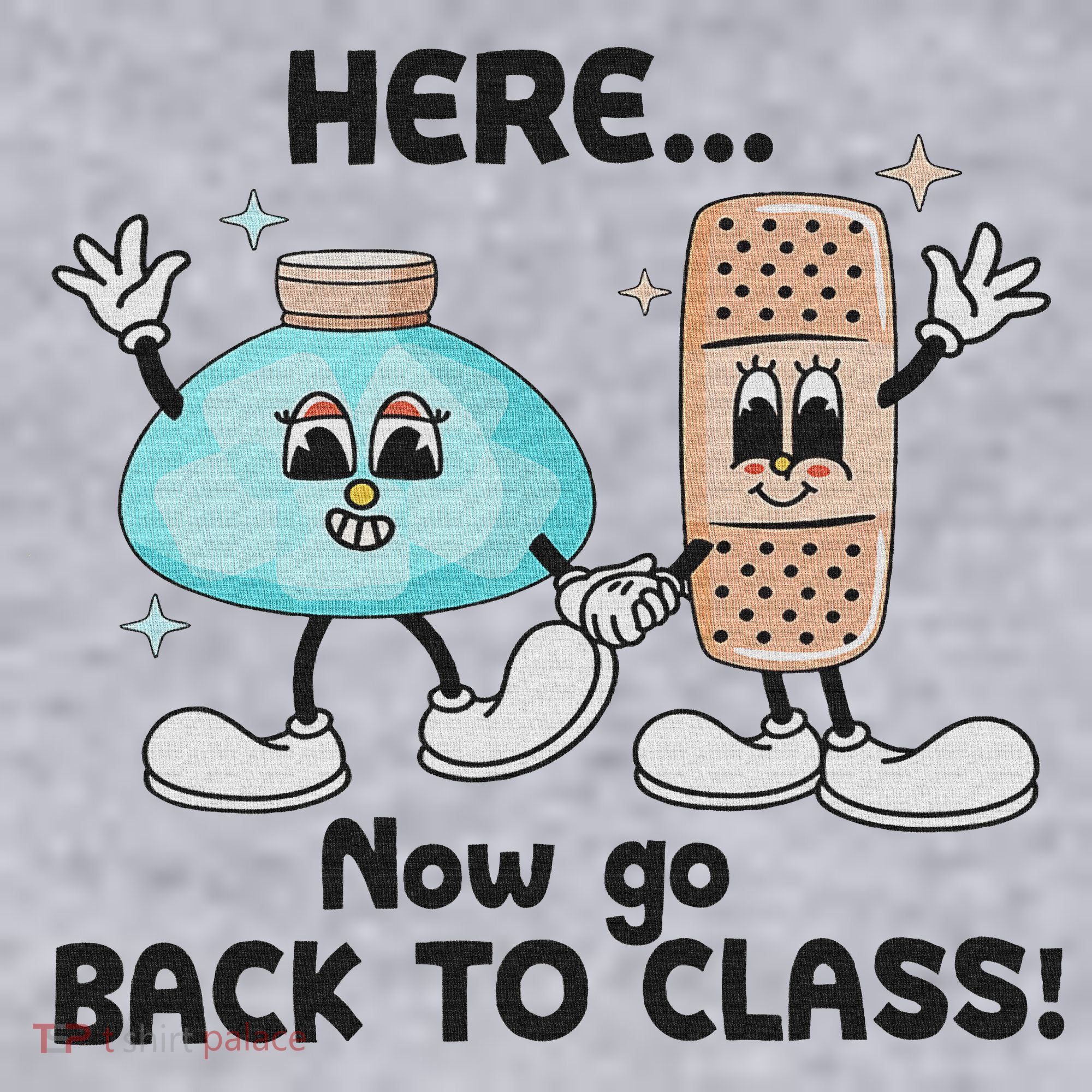 Here Now Go Back To Class School Nurse Medical Professional Women's Sweatshirt