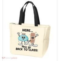 Here Now Go Back To Class School Nurse Medical Professional Tote Bag thumb 3