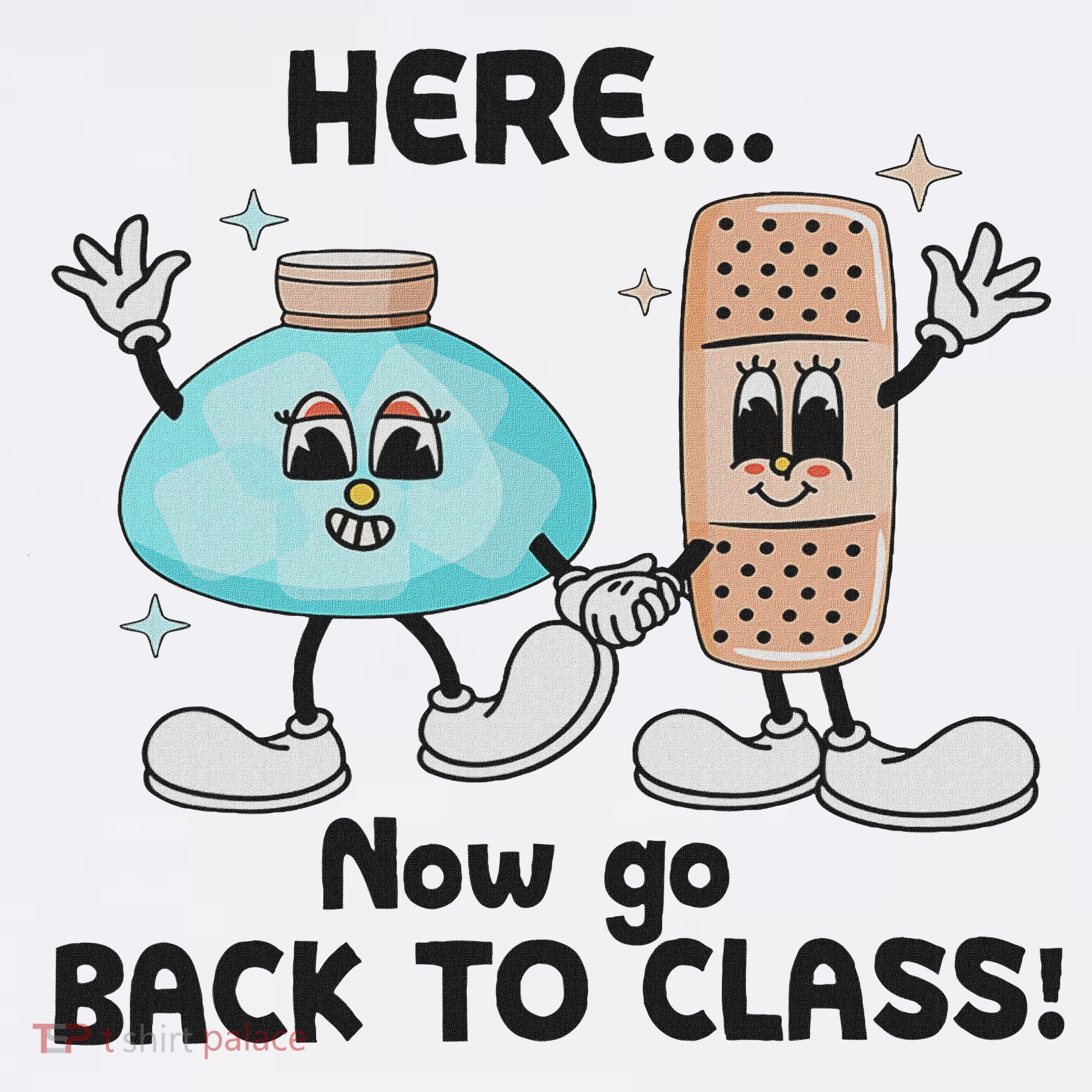 Here Now Go Back To Class School Nurse Medical Professional Women's Hoodie