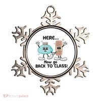Here Now Go Back To Class School Nurse Medical Professional Ornament thumb 0