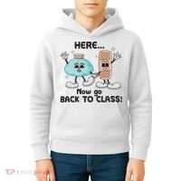 Here Now Go Back To Class School Nurse Medical Professional Kids Hoodie thumb 4