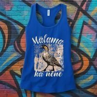 Hawaii Nene Goose Malama Ka Nene Women's Tank Top thumb 3