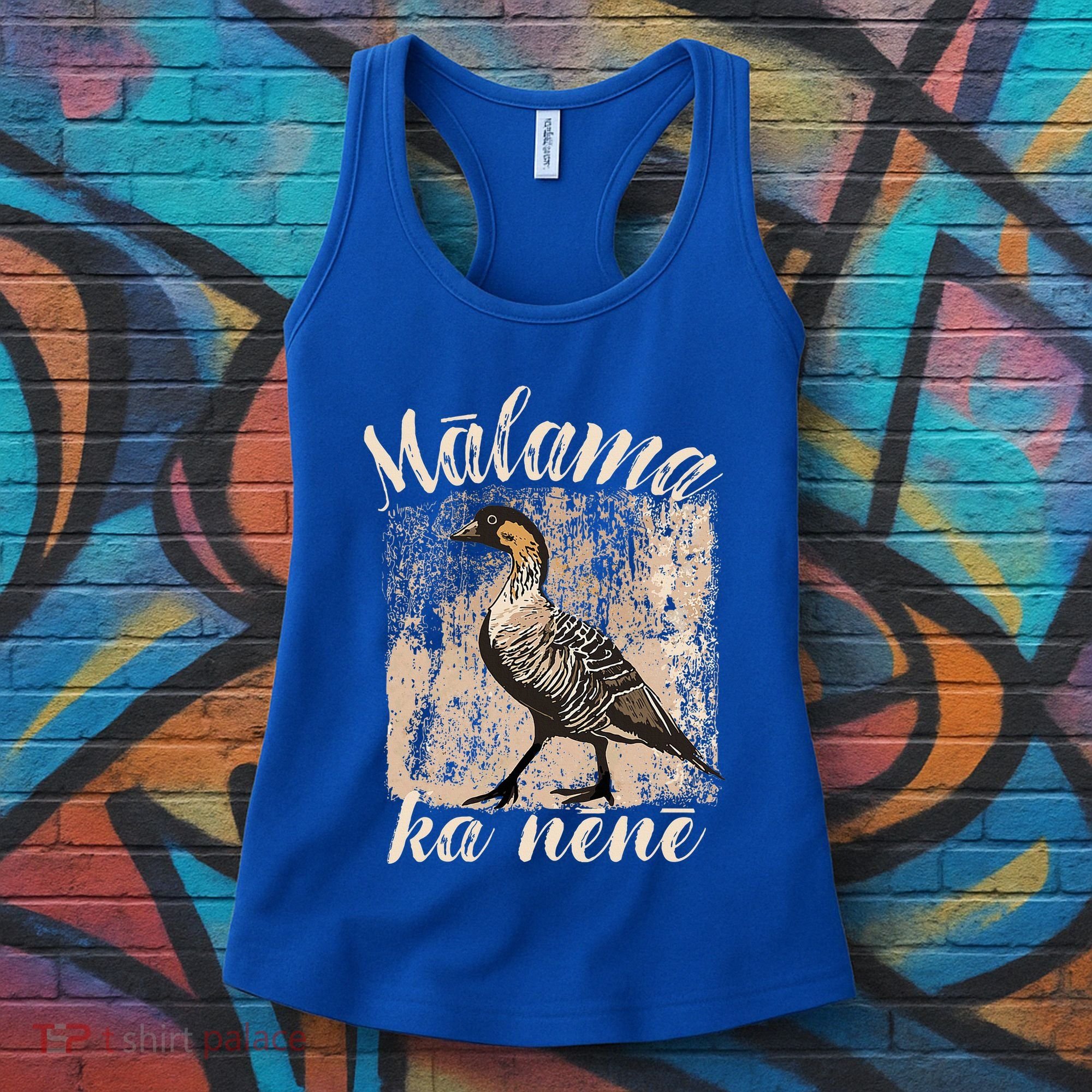 Hawaii Nene Goose Malama Ka Nene Women's Tank Top