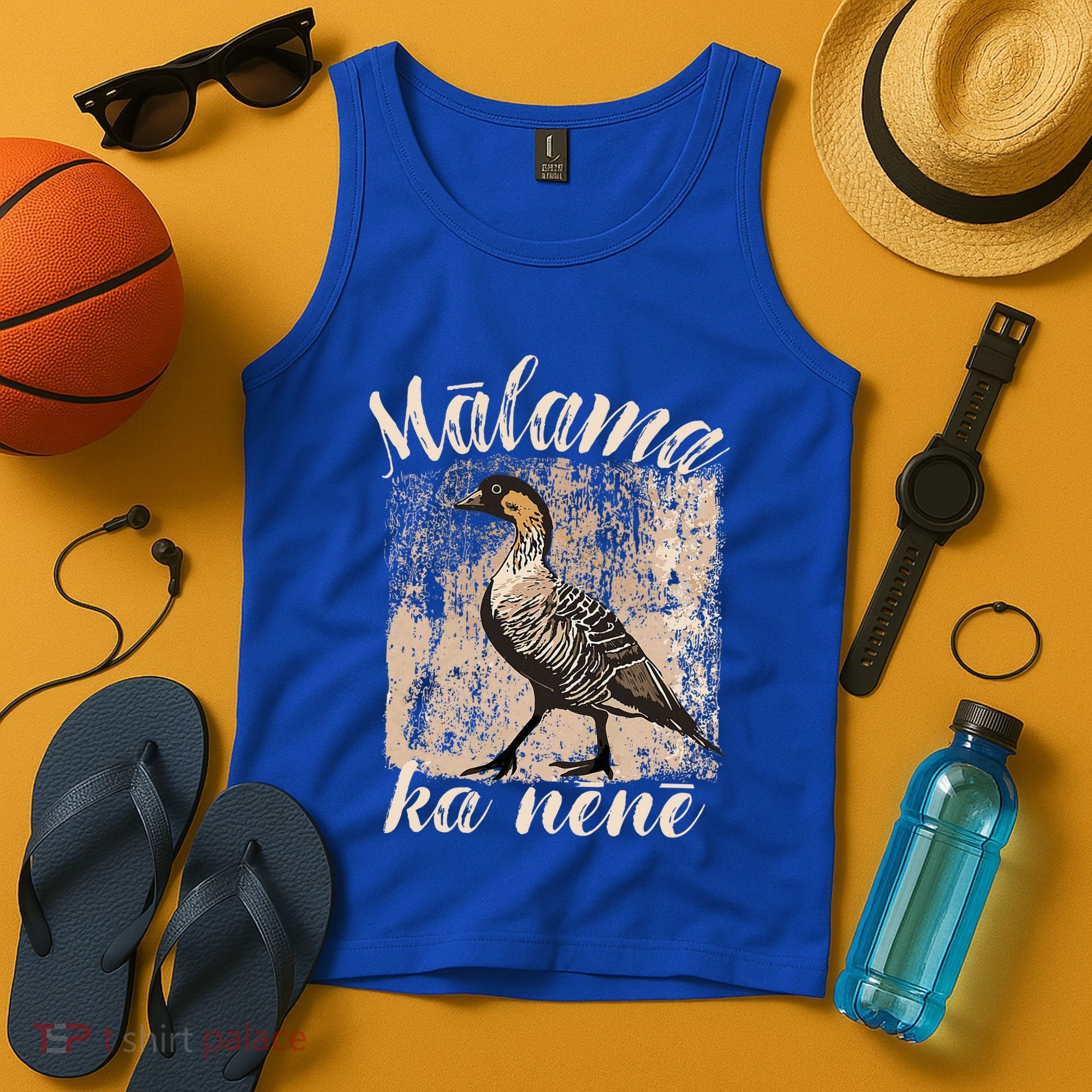 Hawaii Nene Goose Malama Ka Nene Tank Top