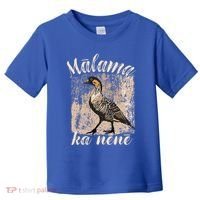 Hawaii Nene Goose Malama Ka Nene Toddler T-Shirt thumb 0