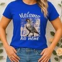 Hawaii Nene Goose Malama Ka Nene Women's T-Shirt thumb 2
