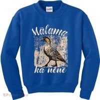 Hawaii Nene Goose Malama Ka Nene Kids Sweatshirt thumb 0