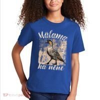 Hawaii Nene Goose Malama Ka Nene Kids T-Shirt thumb 2