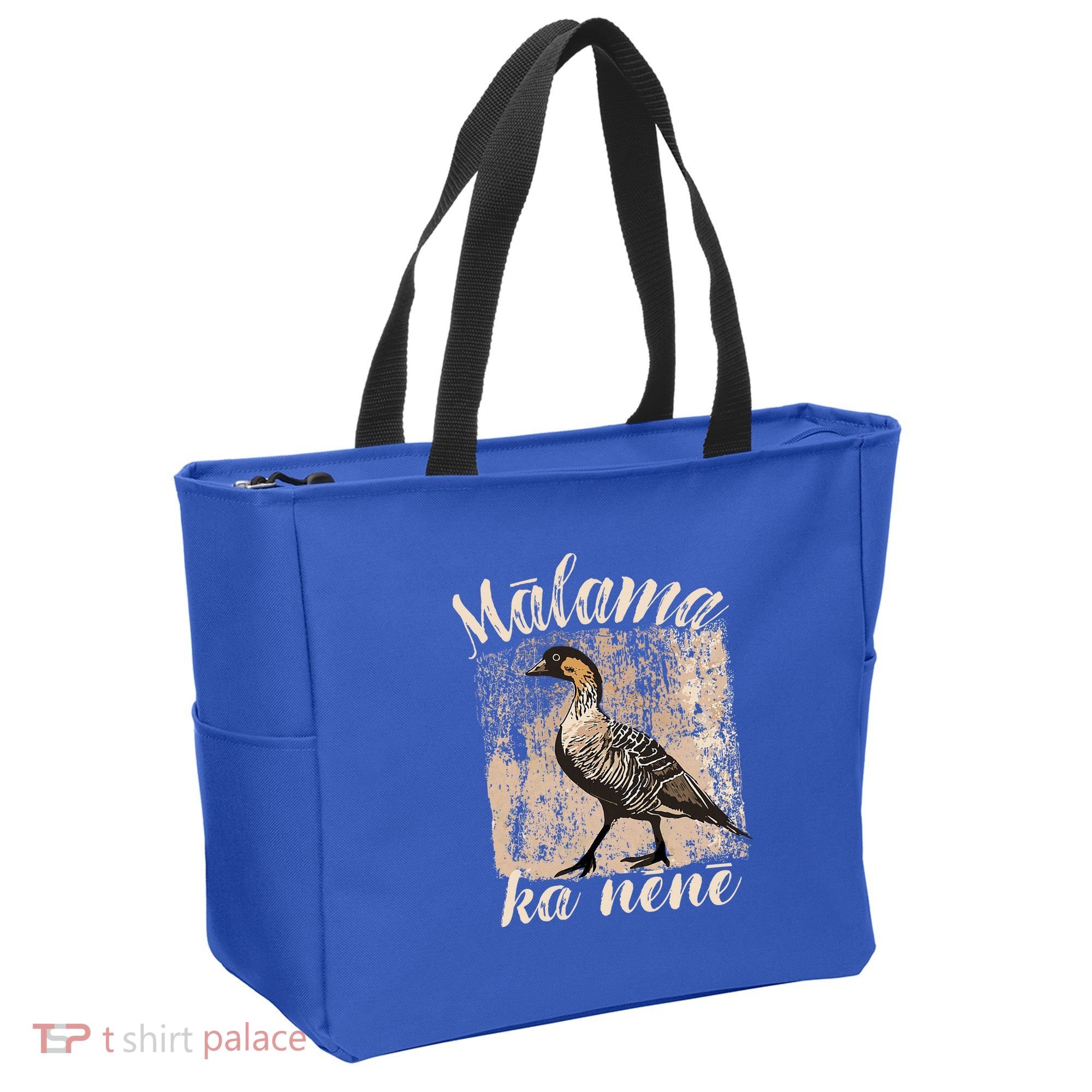 Hawaii Nene Goose Malama Ka Nene Tote Bag