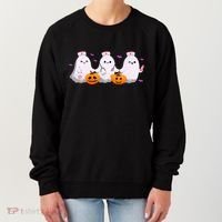 Halloween Nurse Ghosts Boo Crew Women's Sweatshirt thumb 0