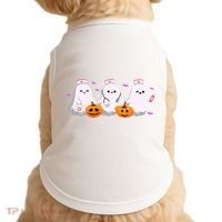 Halloween Nurse Ghosts Boo Crew Doggie Tank thumb 0
