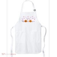 Halloween Nurse Ghosts Boo Crew Apron thumb 0