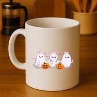 Halloween Nurse Ghosts Boo Crew Coffee Mug thumb 4