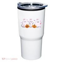 Halloween Nurse Ghosts Boo Crew Tumbler thumb 0