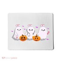 Halloween Nurse Ghosts Boo Crew Mousepad thumb 0