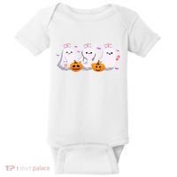 Halloween Nurse Ghosts Boo Crew Baby Bodysuit thumb 0