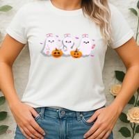 Halloween Nurse Ghosts Boo Crew Women's T-Shirt thumb 2