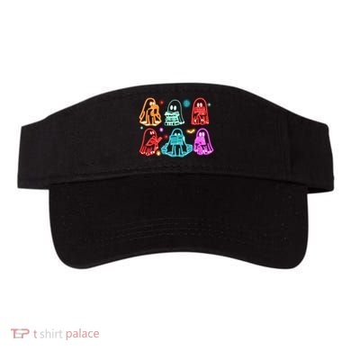 Halloween Neon Ghost Reading Books Spooky Season Visor