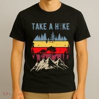 Hiking Nature Hike Hiker Outdoor Funny Take A Hike T-Shirt thumb 3