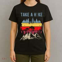 Hiking Nature Hike Hiker Outdoor Funny Take A Hike T-Shirt thumb 4