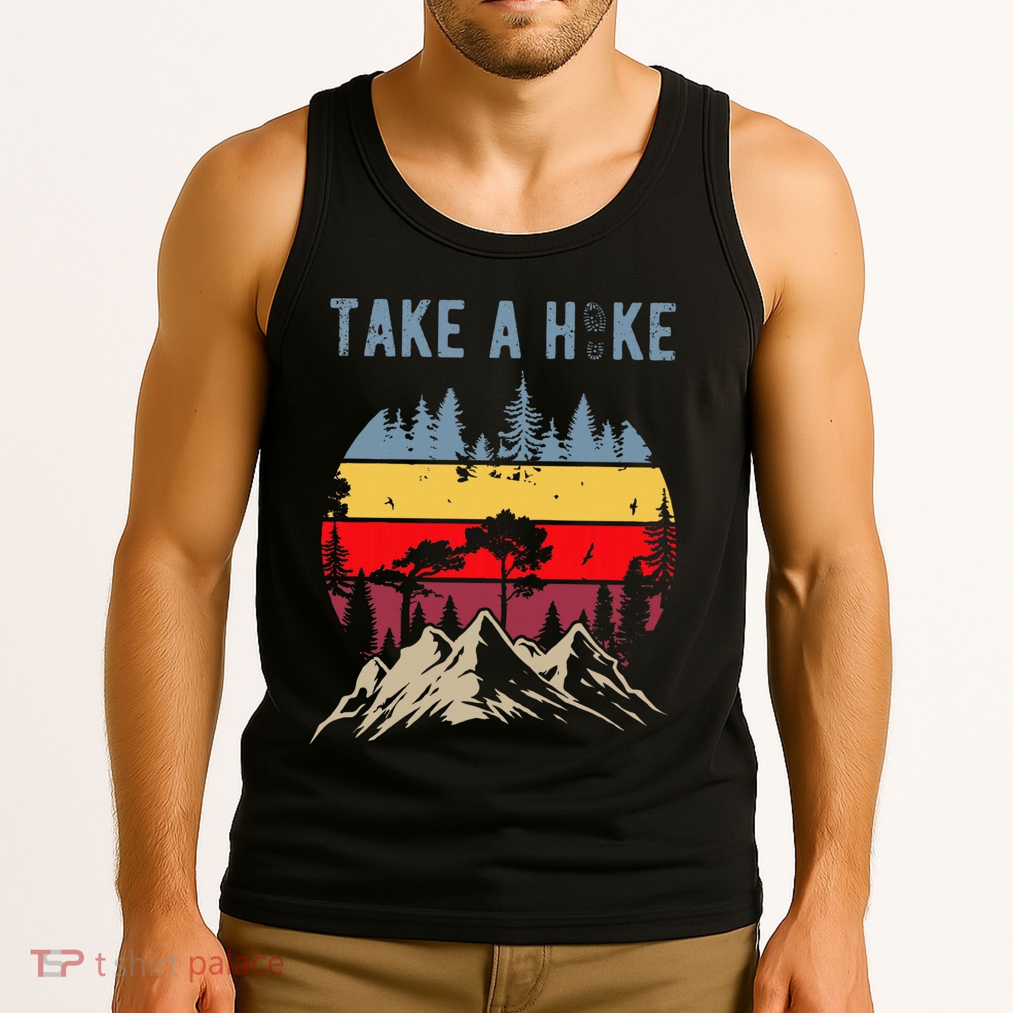 Hiking Nature Hike Hiker Outdoor Funny Take A Hike Tank Top