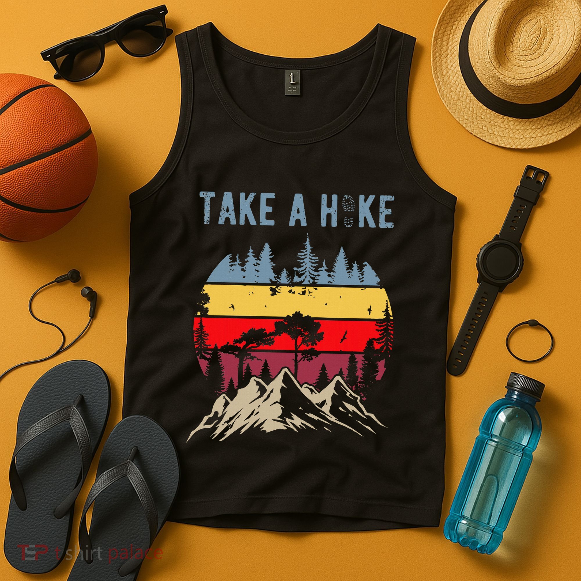 Hiking Nature Hike Hiker Outdoor Funny Take A Hike Tank Top