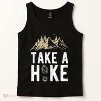 Hiking Nature Hike Hiker Outdoor Funny Take A Hike Tank Top thumb 2