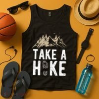 Hiking Nature Hike Hiker Outdoor Funny Take A Hike Tank Top thumb 4