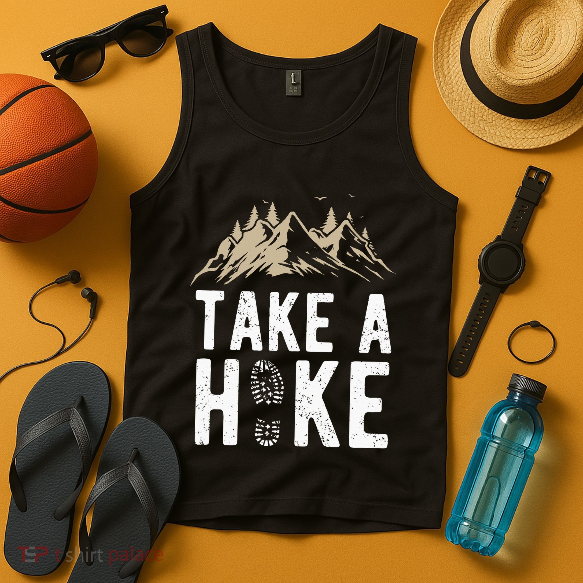 Hiking Nature Hike Hiker Outdoor Funny Take A Hike Tank Top